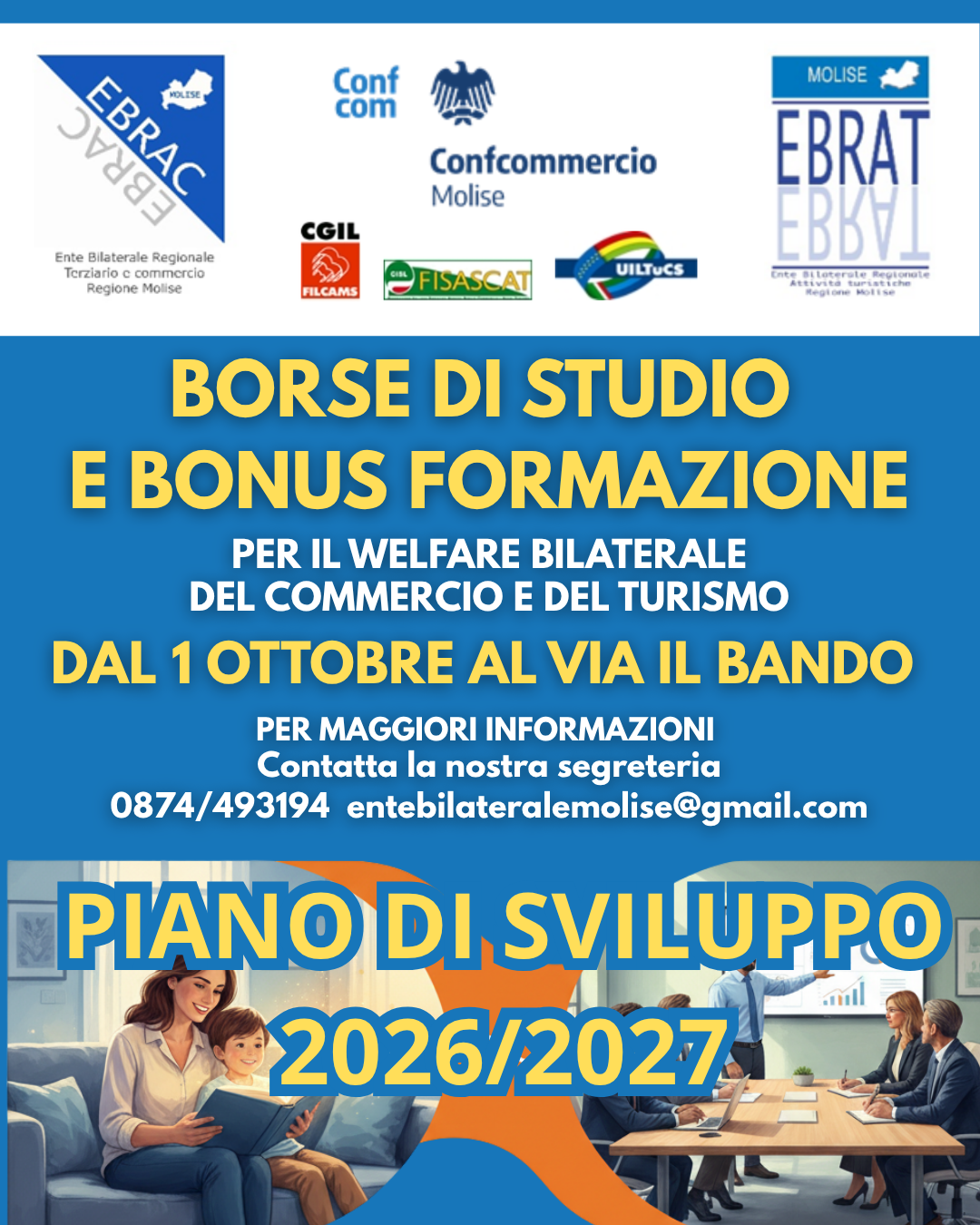 Bando Ebrac Ebrat 2026-2027